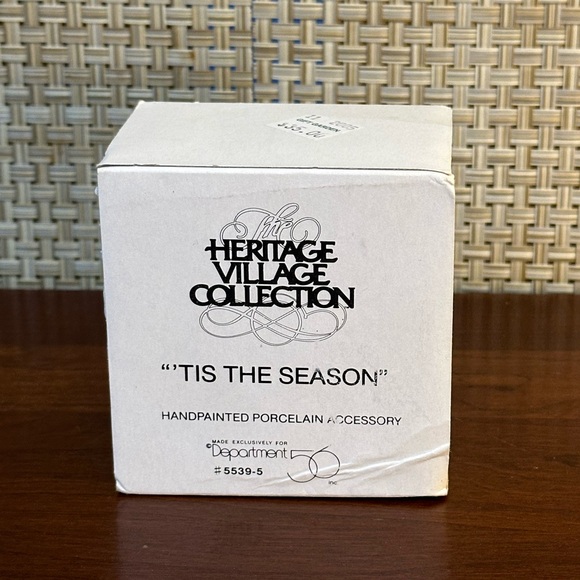 ๐๐HP๐Department 56 "Tis The Season" Heritage Village Bell Ringing Santa - Picture 9 of 10